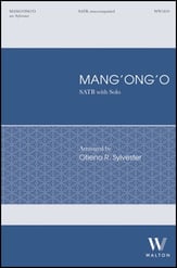 Mang'ong'o SATB choral sheet music cover